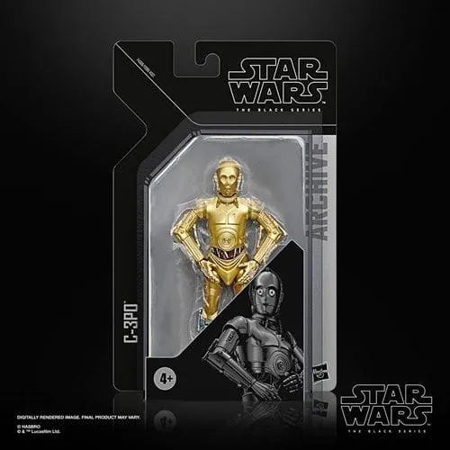 Star Wars The Black Series Archive C-3PO 6-Inch Action Figure - Emmett's ToyStop