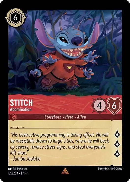 Stitch - Abomination (125/204) [The First Chapter] - Emmett's ToyStop