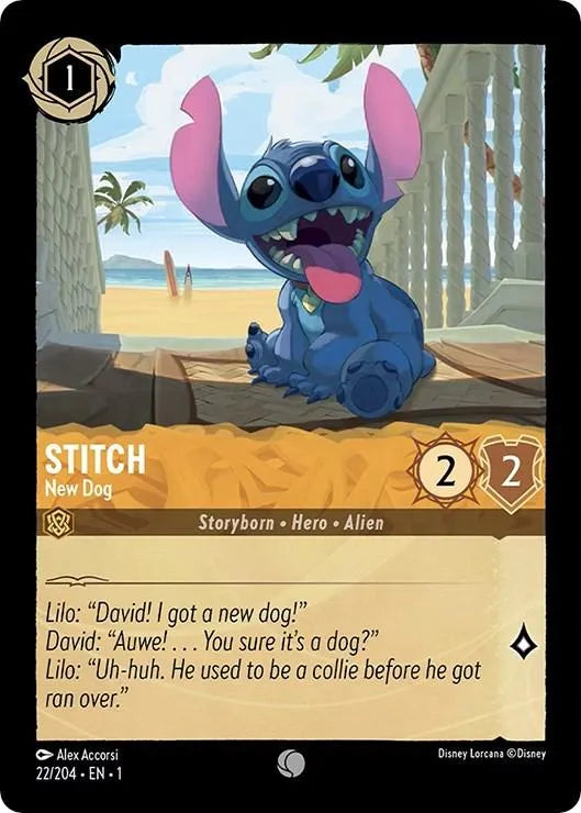 Stitch - New Dog (22/204) [The First Chapter] - Emmett's ToyStop