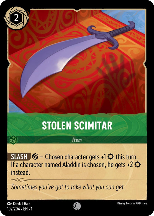 Stolen Scimitar (102/204) [The First Chapter] - Emmett's ToyStop