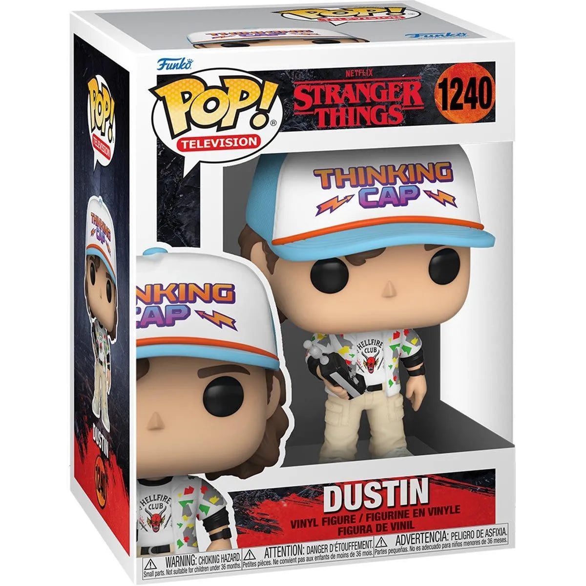 Stranger Things Season 4 Dustin Pop! Vinyl Figure - Emmett's ToyStop