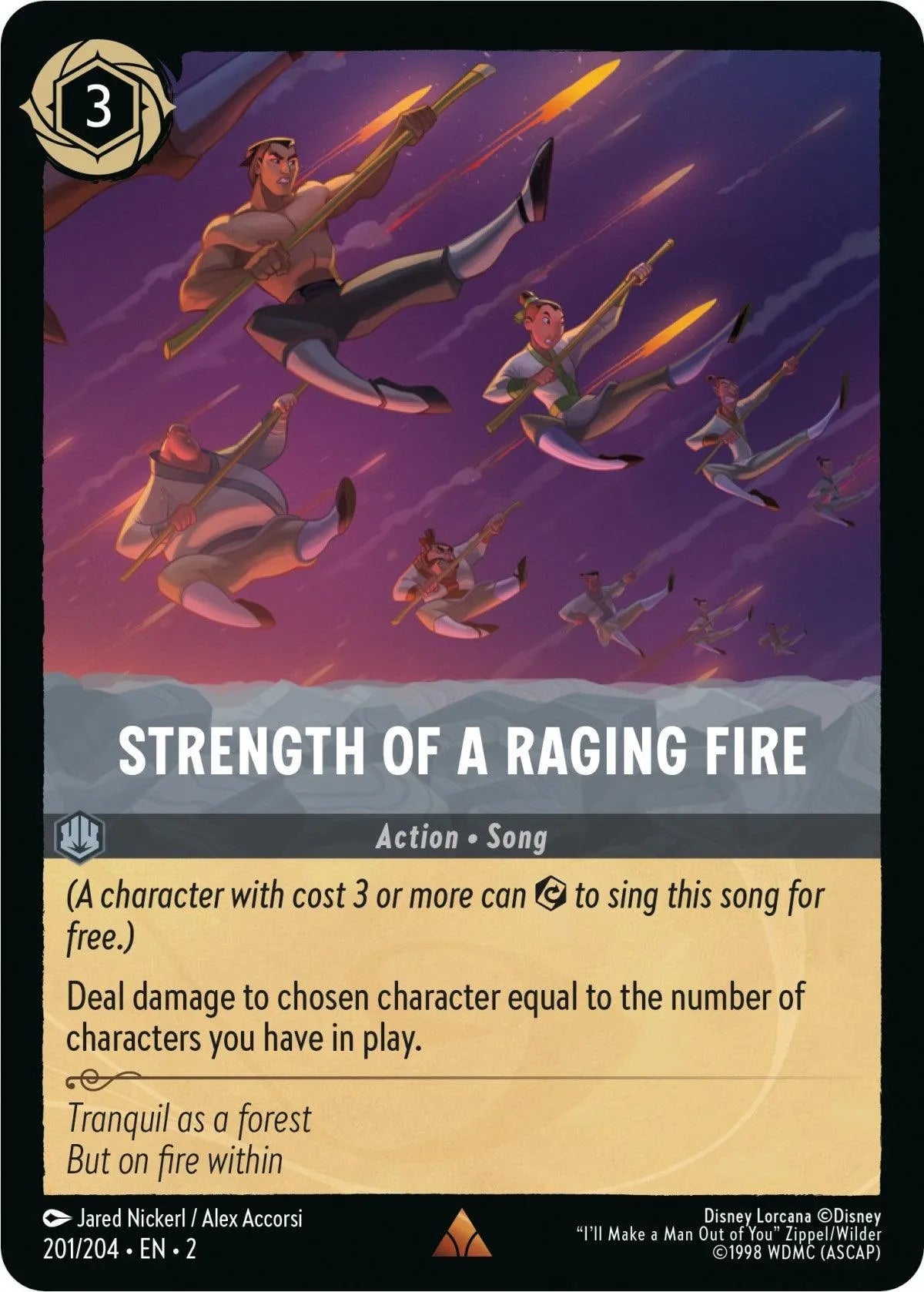 Strength of a Raging Fire (201/204) [Rise of the Floodborn] - Emmett's ToyStop