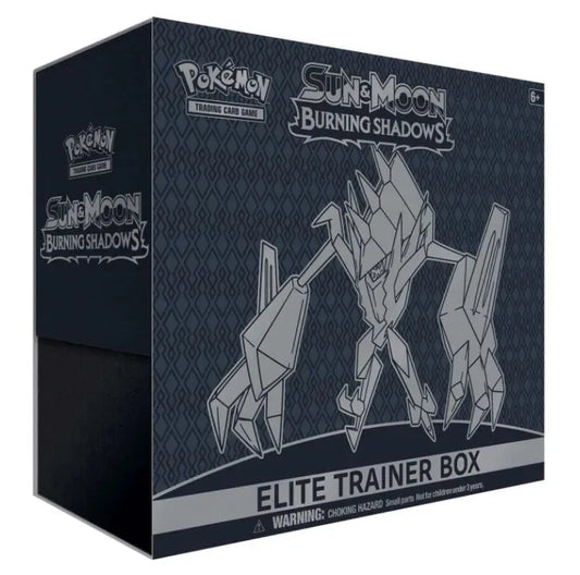 Sun & Moon: Burning Shadows - Elite Trainer Box - Emmett's ToyStop