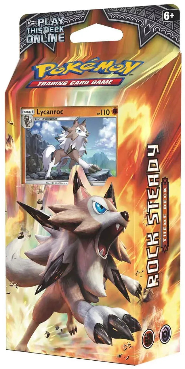 Sun & Moon: Burning Shadows - Theme Deck (Rock Steady) - Emmett's ToyStop