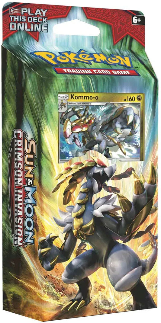 Sun & Moon: Crimson Invasion - Theme Deck (Clanging Thunder) - Emmett's ToyStop