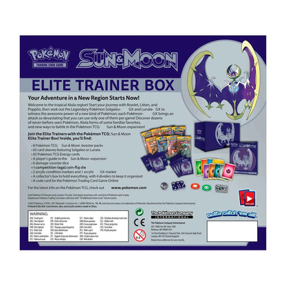 Sun & Moon - Elite Trainer Box (Lunala) - Emmett's ToyStop