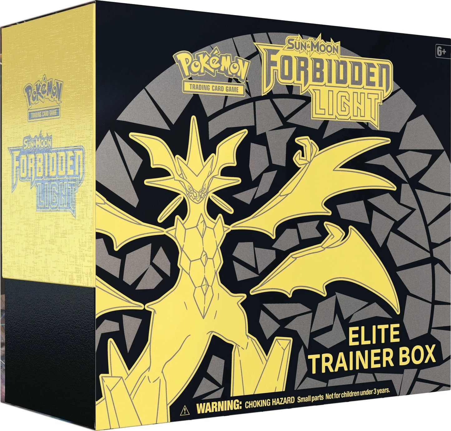 Sun & Moon: Forbidden Light - Elite Trainer Box (Ripped Plastic) - Emmett's ToyStop