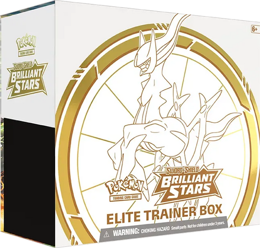 Sword & Shield: Brilliant Stars - Elite Trainer Box - Emmett's ToyStop