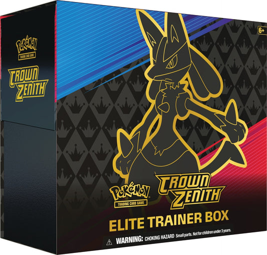 Sword & Shield: Crown Zenith - Elite Trainer Box - Emmett's ToyStop