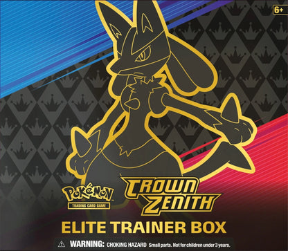 Sword & Shield: Crown Zenith - Elite Trainer Box - Emmett's ToyStop