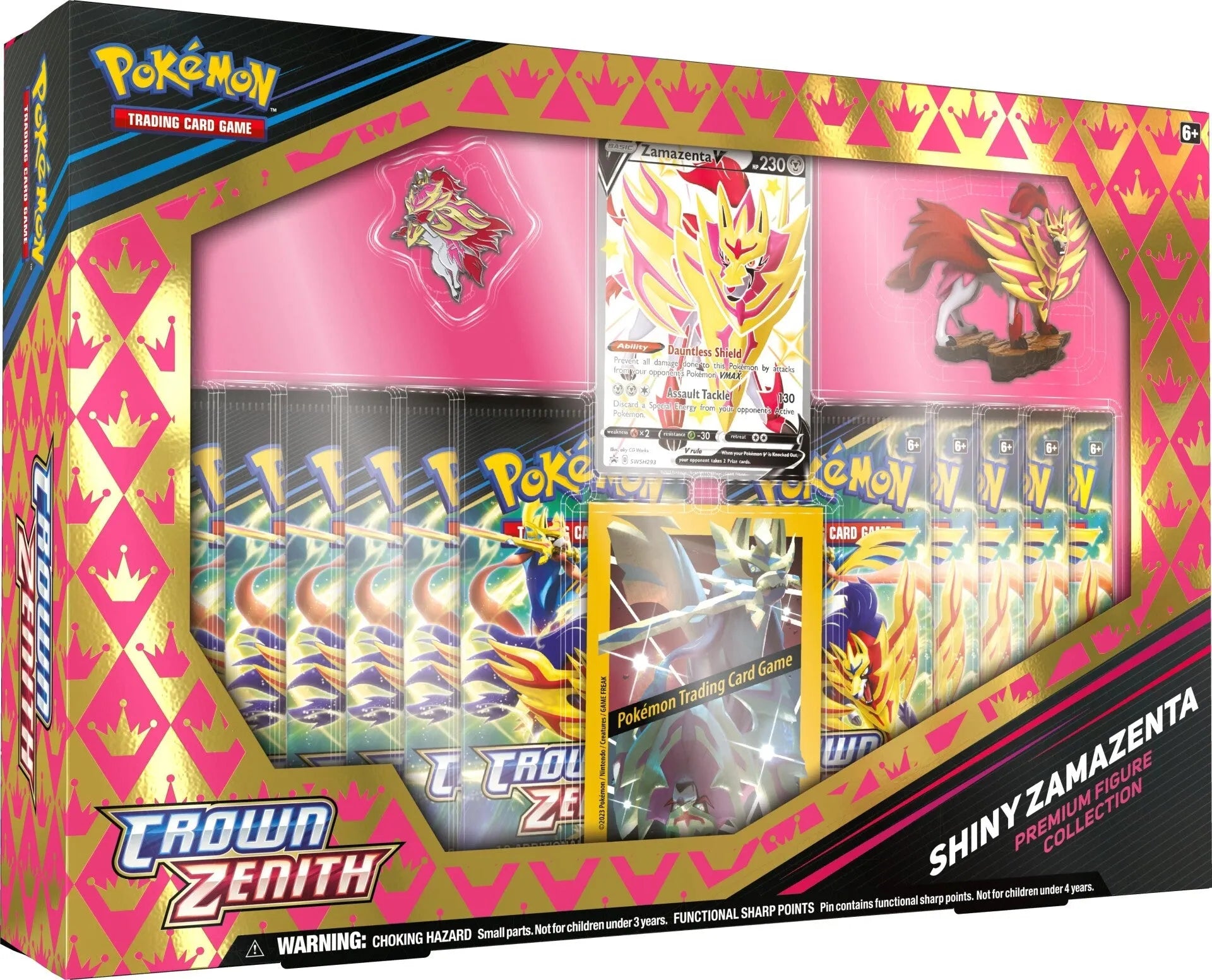 Sword & Shield: Crown Zenith - Premium Figure Collection (Shiny Zamazenta) - Emmett's ToyStop