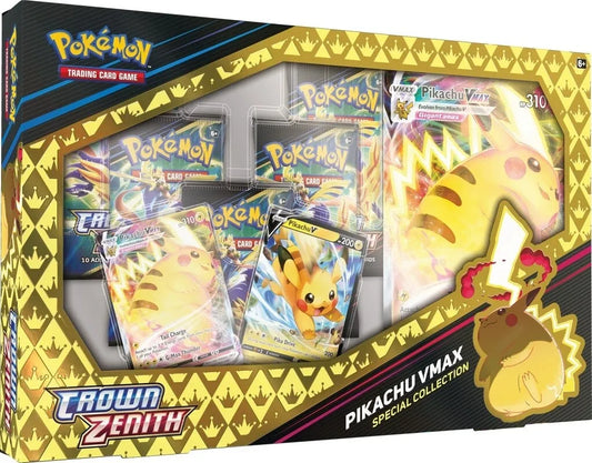 Sword & Shield: Crown Zenith - Special Collection (Pikachu VMAX) - Emmett's ToyStop