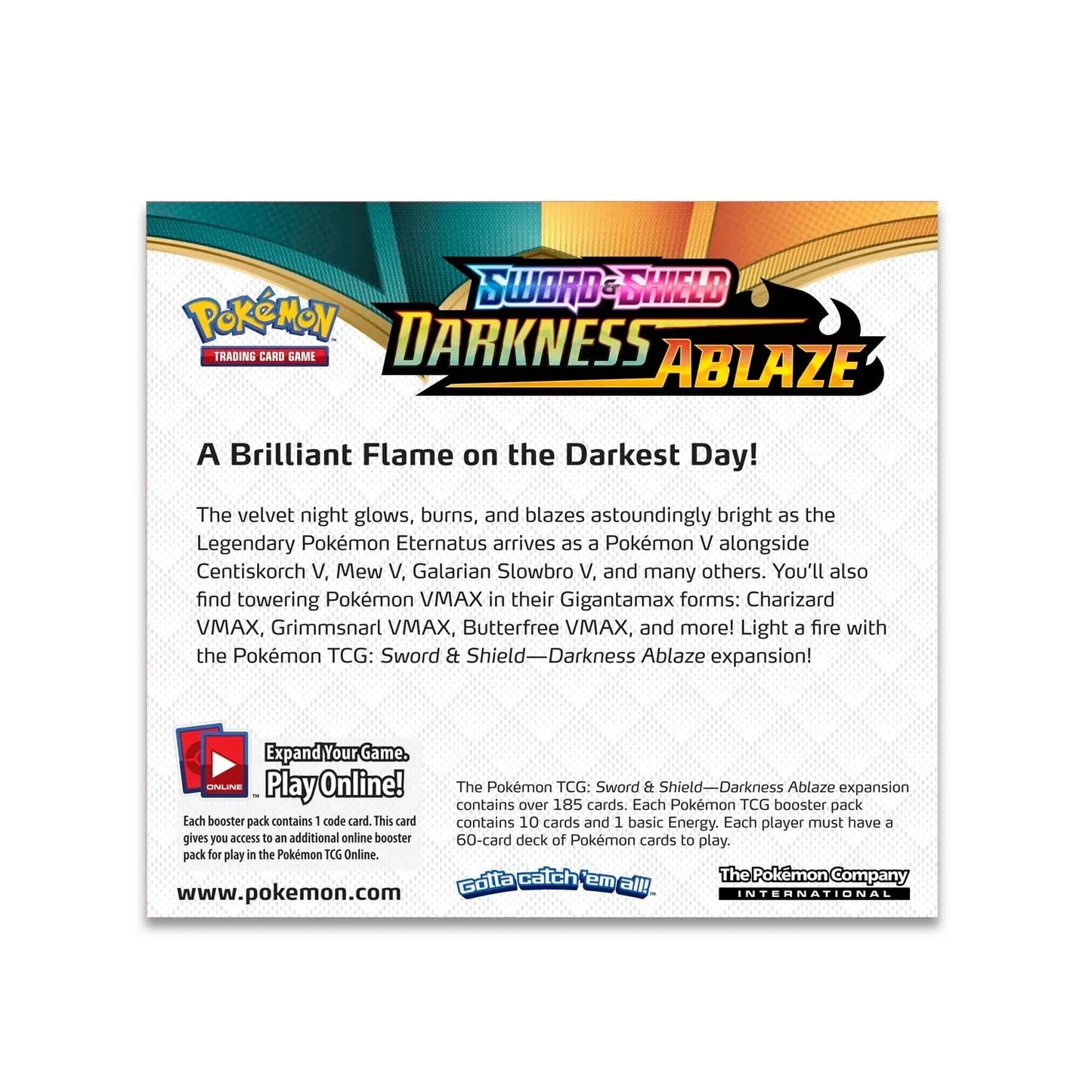 Sword & Shield: Darkness Ablaze - Booster Box - Emmett's ToyStop