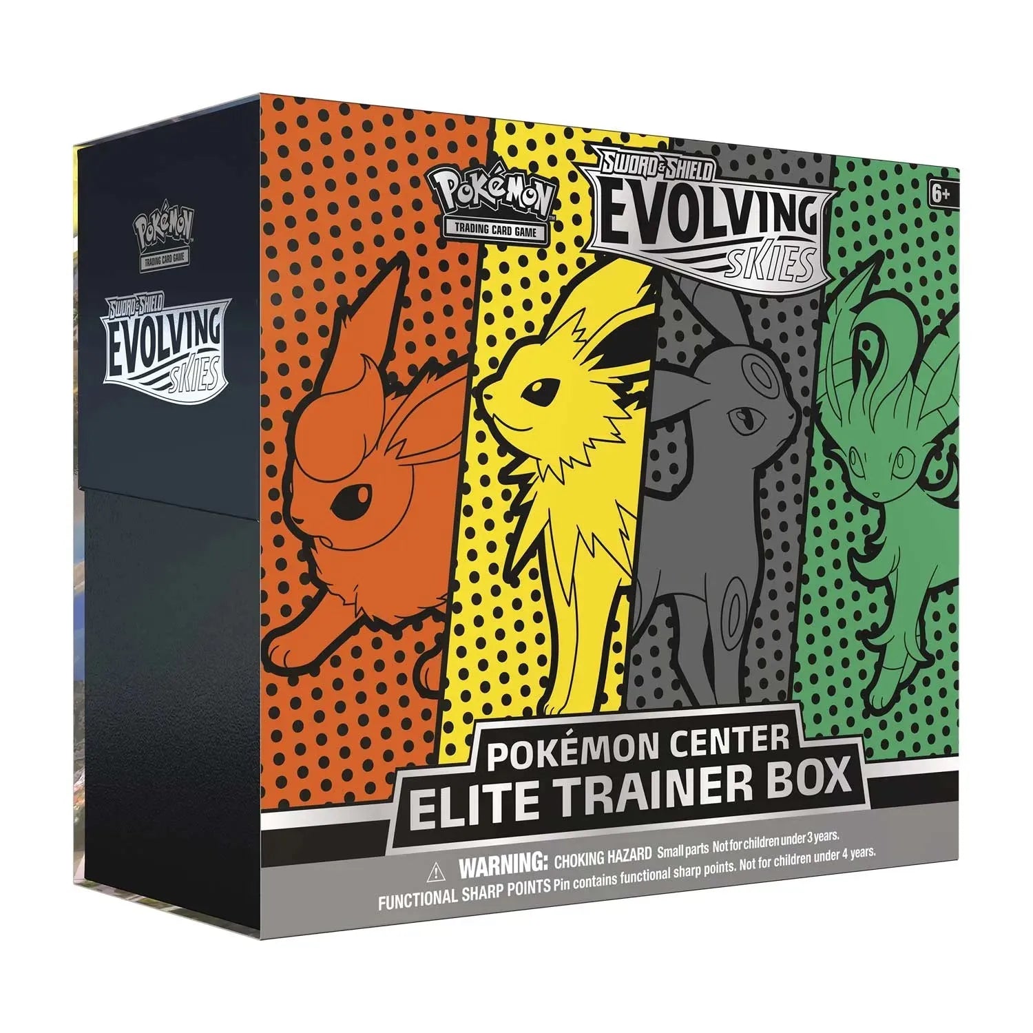 Sword & Shield: Evolving Skies - Elite Trainer Box (Flareon/Jolteon/Umbreon/Leafeon) (Pokemon Center Exclusive) - Emmett's ToyStop