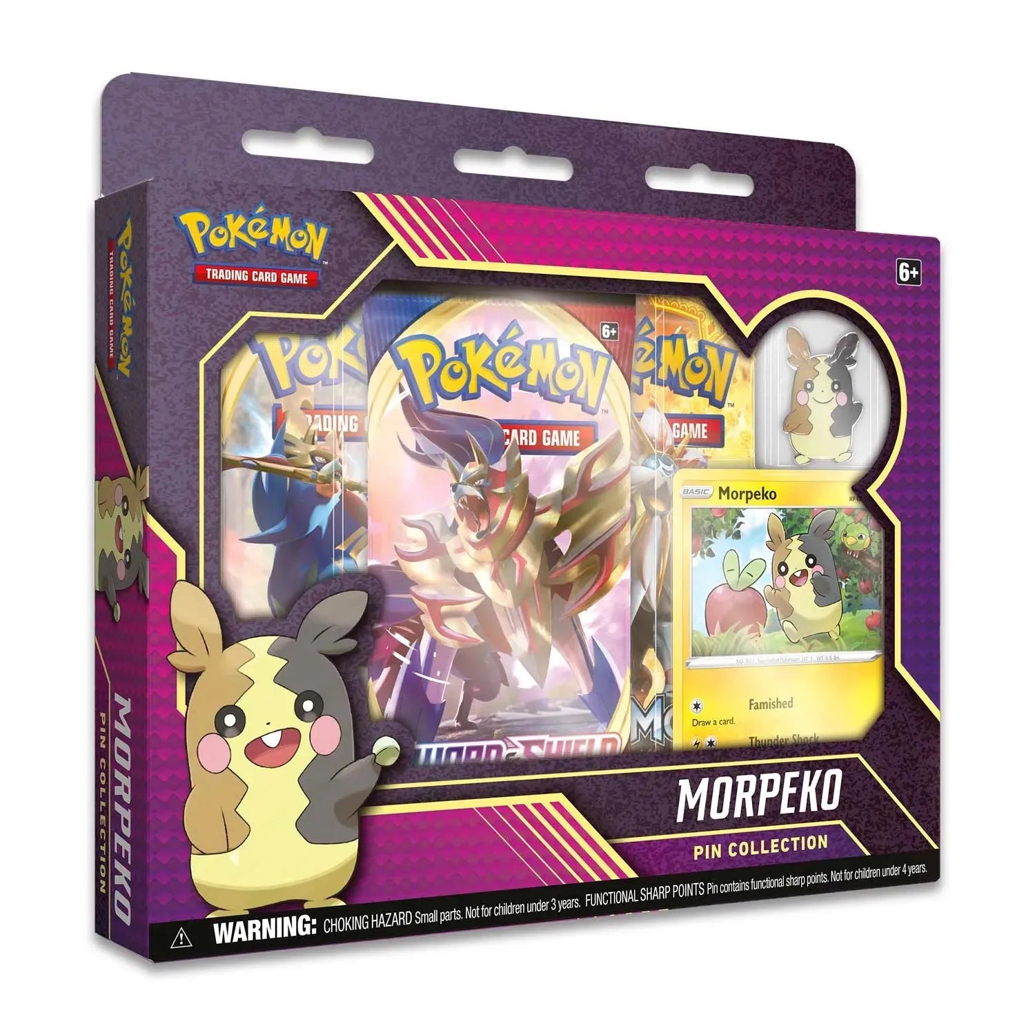 Sword & Shield - Pin Collection (Morpeko) - Emmett's ToyStop