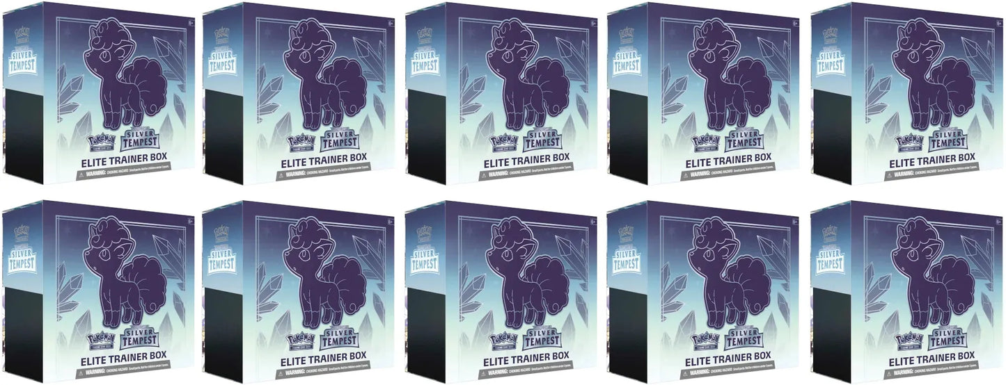 Sword & Shield: Silver Tempest - Elite Trainer Box Case - Emmett's ToyStop