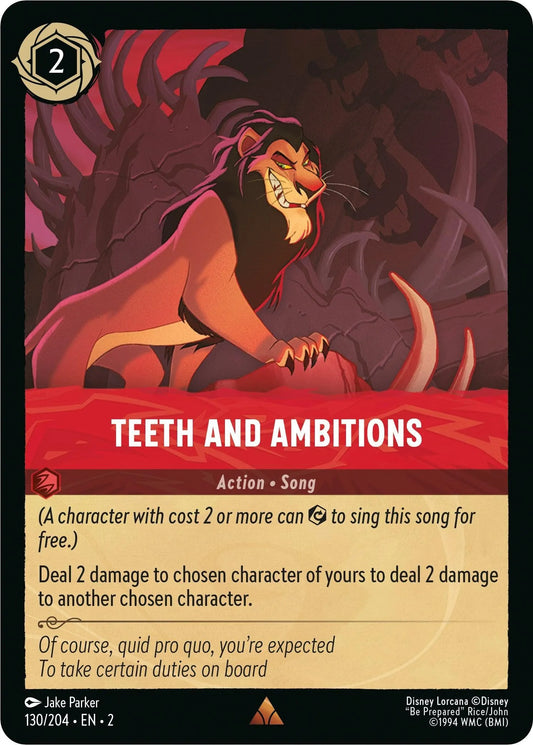 Teeth and Ambitions (130/204) [Rise of the Floodborn] - Emmett's ToyStop