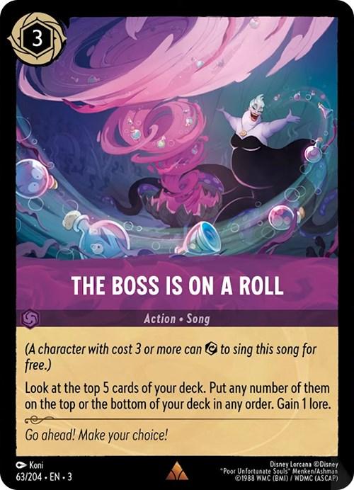 The Boss is on a Roll (63/204) [Into the Inklands] - Emmett's ToyStop