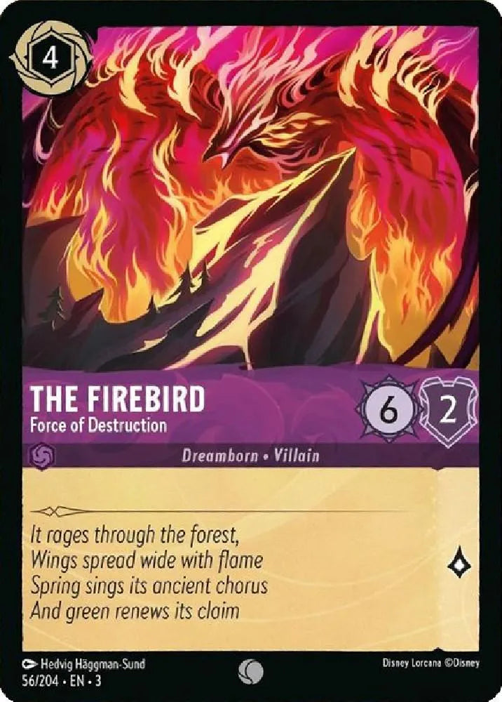 The Firebird - Force of Destruction (56/204) [Into the Inklands] - Emmett's ToyStop