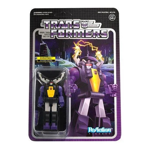 Transformers Shrapnel 3 3/4-Inch ReAction Figure - Emmett's ToyStop