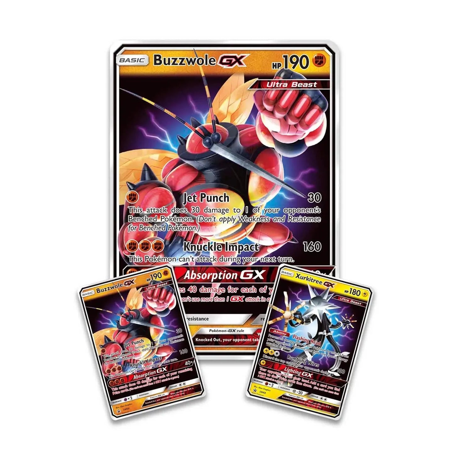 Ultra Beasts GX - Premium Collection (Buzzwole GX and Xurkitree GX) - Emmett's ToyStop