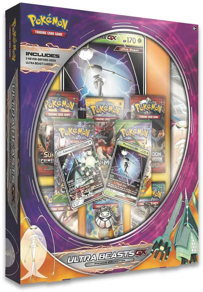 Ultra Beasts GX - Premium Collection (Pheromosa GX and Celesteela GX) - Emmett's ToyStop