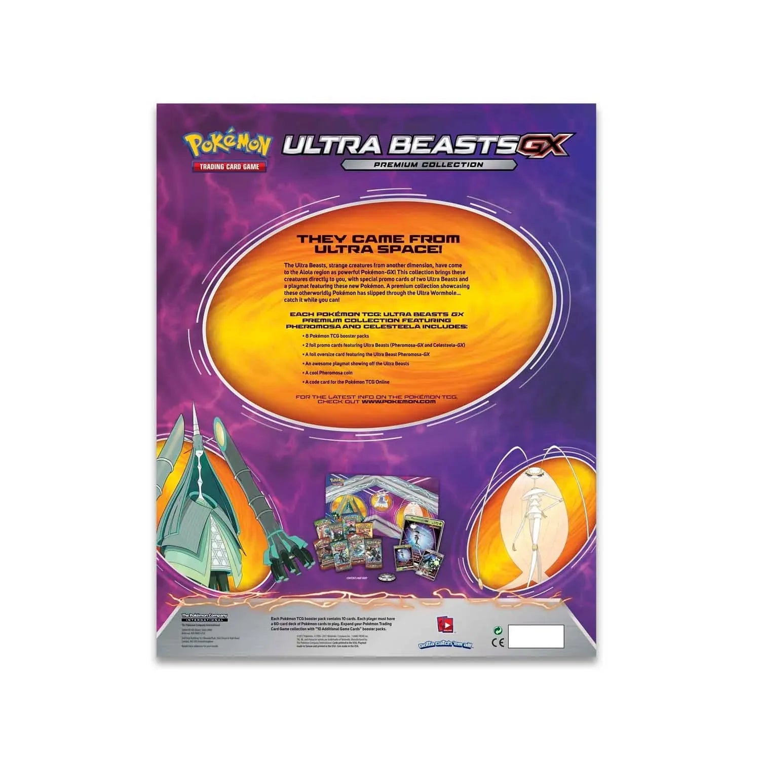 Ultra Beasts GX - Premium Collection (Pheromosa GX and Celesteela GX) - Emmett's ToyStop