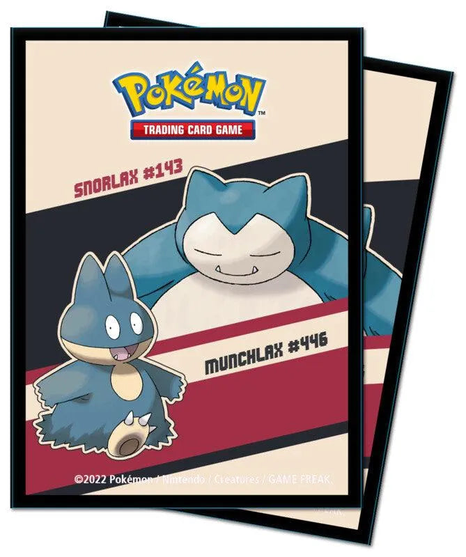 Ultra Pro D-Pro Pokemon Card Sleeves | Snorlax & Munchlax (65CT) - Emmett's ToyStop