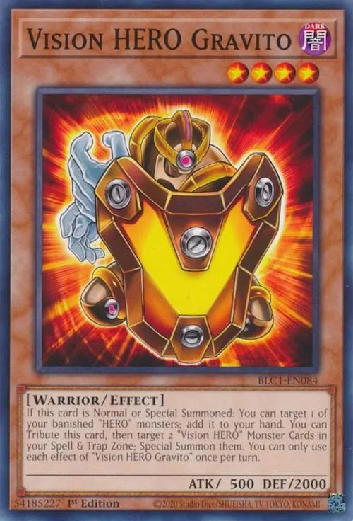 Vision HERO Gravito [BLC1-EN084] Common - Emmett's ToyStop