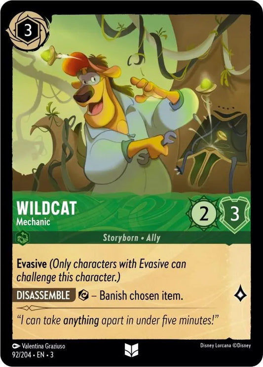 Wildcat - Mechanic (92/204) [Into the Inklands] - Emmett's ToyStop